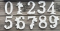 Preview: Silicone Mould - Numbers Floral
